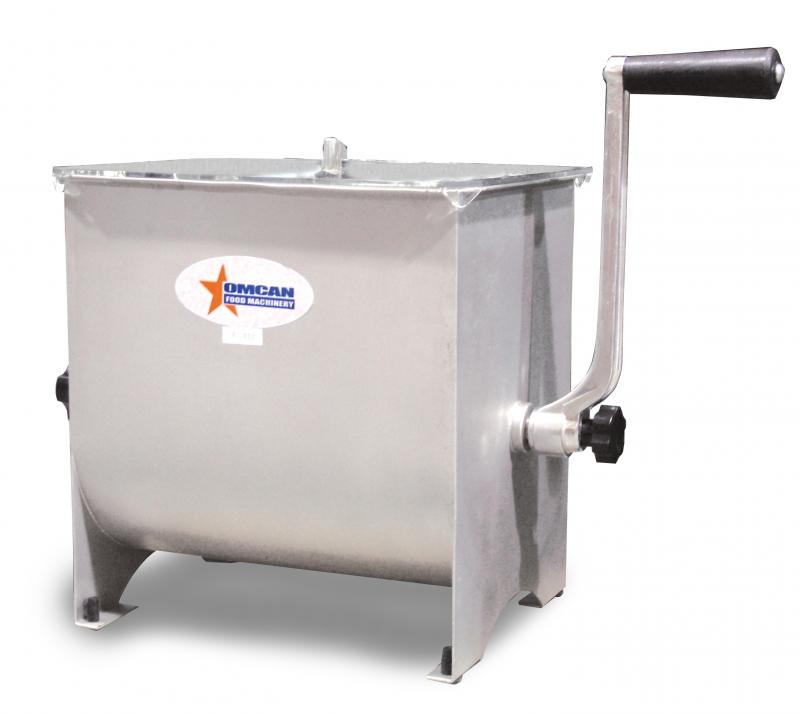 Stainless Steel Manual Non-Tilting Mixer with 17-lb  / 4.2-Gallon Tank Capacity